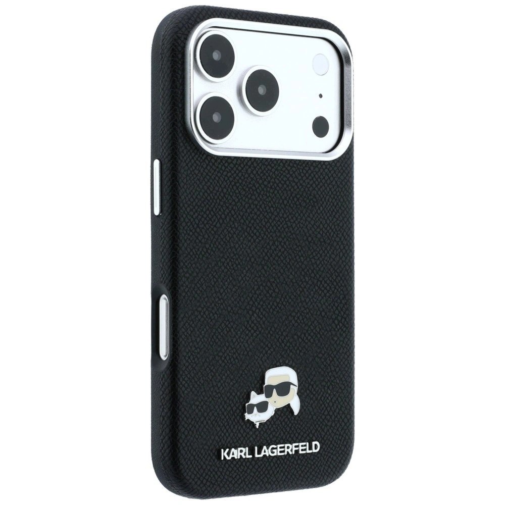 Etui Karl Lagerfeld do Apple iPhone 17 Pro 18 Pro MagSafe Hard Case Czarne