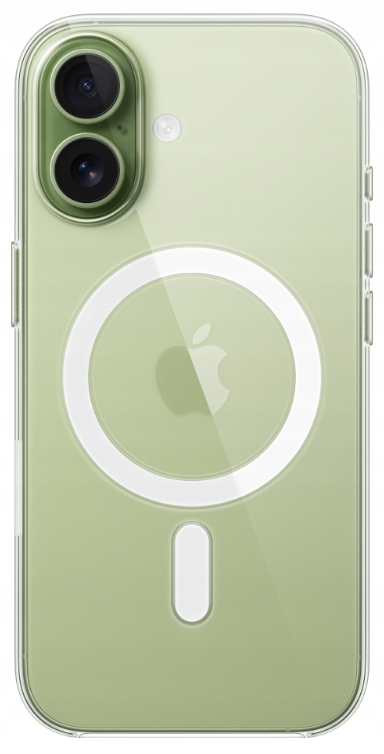 Etui Apple iPhone 17 Clear Case Transparentne MGF24ZM/A MagSafe Plecki