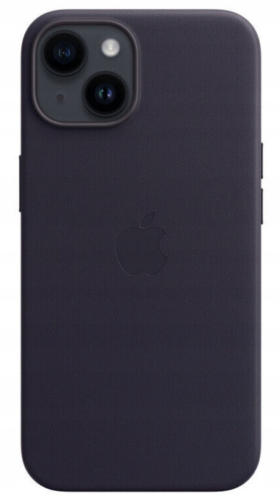 Etui Skórzane Apple iPhone 14 Atramentowy Ink MPP63ZM/A Leather MagSafe