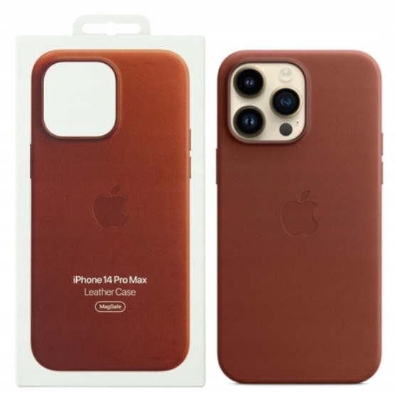Etui Skórzane Apple iPhone 14 Pro Max MPPQ3ZM/A Umbra Brązowy MagSafe