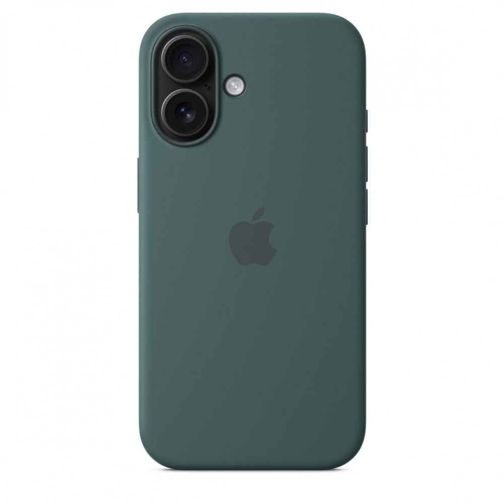 Etui Silikonowe Apple iPhone 16 Lake Green MYY83ZM/A Zielone MagSafe Plecki