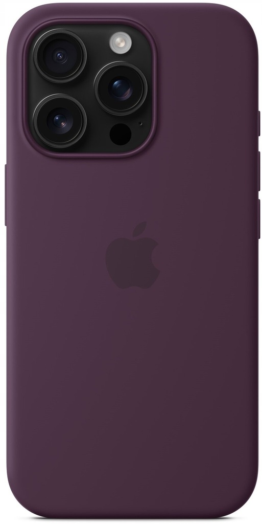 Etui Silikonowe Apple iPhone 16 Pro Bordowe Plum Wiśnia MYYM3ZM/A MagSafe
