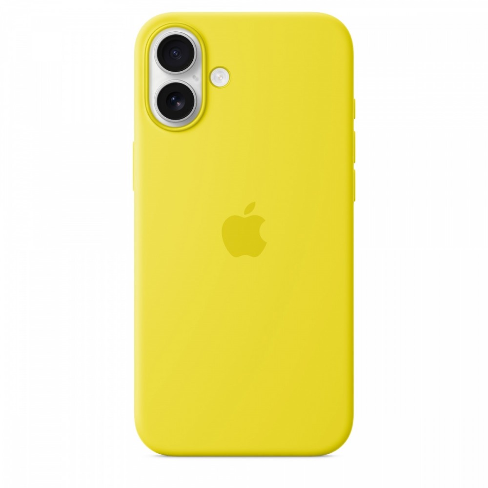 Etui Silikonowe Apple iPhone 16 Plus Star Fruit Karambola Żółte MagSafe